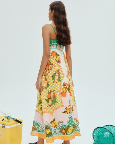 Idolda | Swing Dress with Graffiti for Women