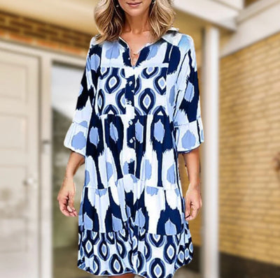 Noelle - Robe bohème avec boutons