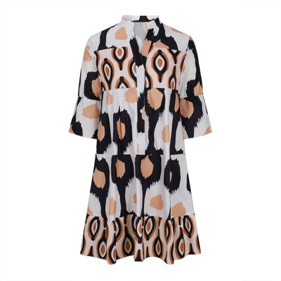 Noelle - Robe bohème avec boutons