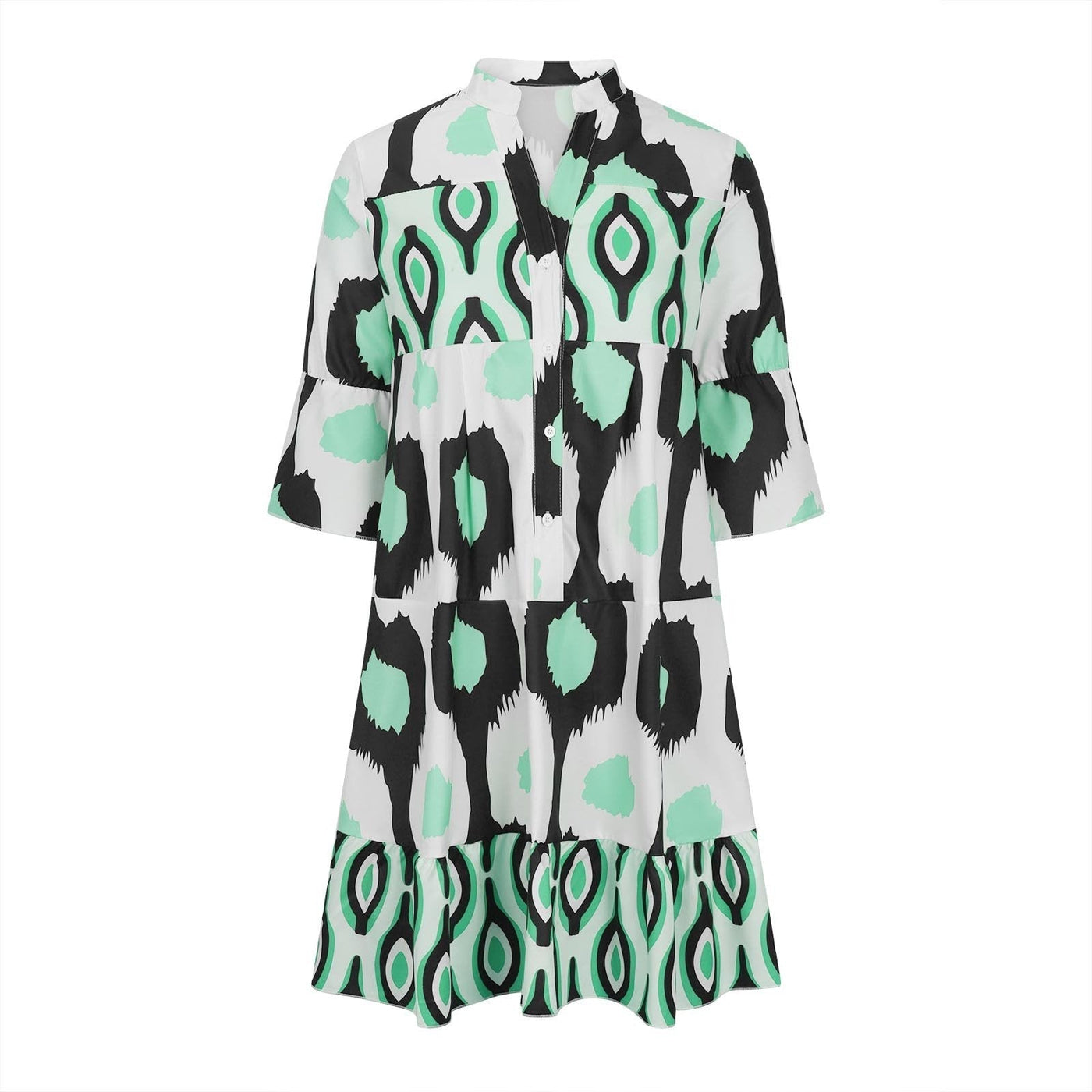 Noelle - Robe bohème avec boutons