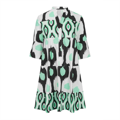 Noelle - Robe bohème avec boutons
