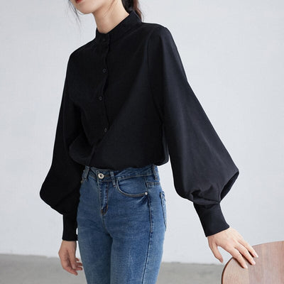 Journey - Blouse met pofmouwen