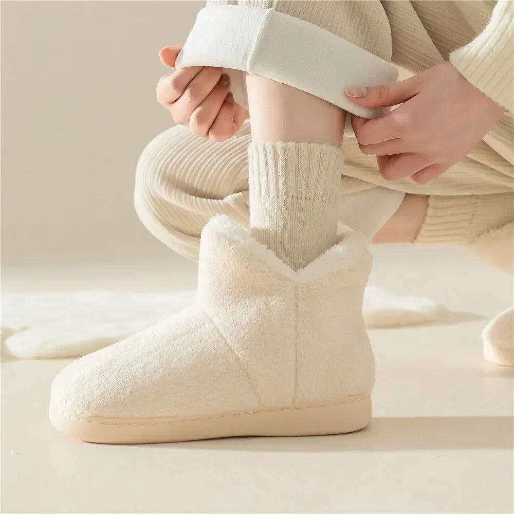 3 paires de chaussettes épaisses en laine pour femmes