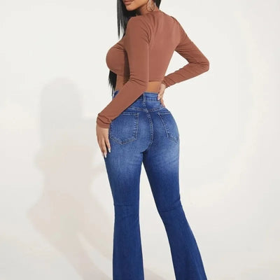 Killa | Jeans évasés confortables pour femmes