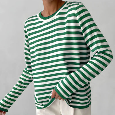 SARA | Chemise en coton rayé