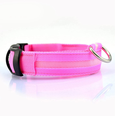 Collier lumineux - Sécurité pour chiens dans le noir