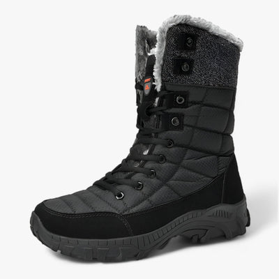 Armand - Bottes de neige hautes en cuir