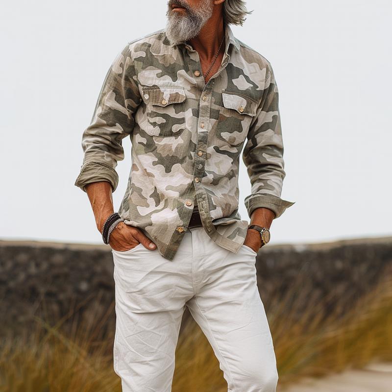 Fabrice - Chemise d'inspiration militaire