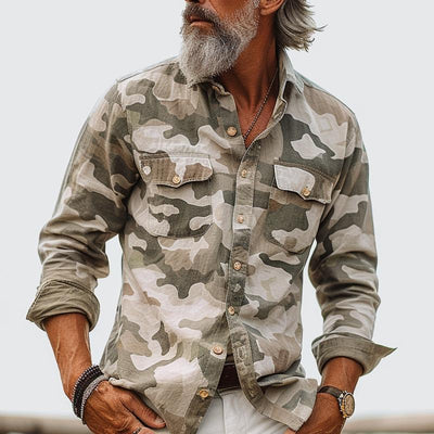 Fabrice - Chemise d'inspiration militaire