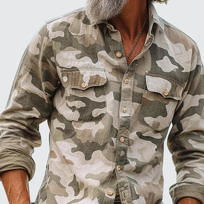 Fabrice - Chemise d'inspiration militaire