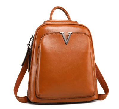 Monique - Sac à Dos Cuir Femme