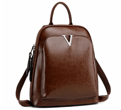 Monique - Sac à Dos Cuir Femme