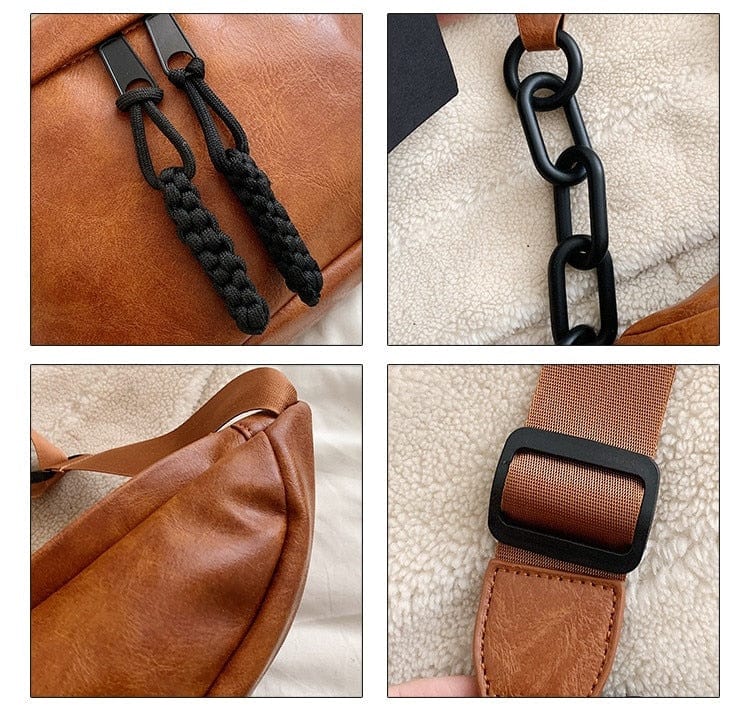 Ghislaine - Sac Banane Cuir Femme