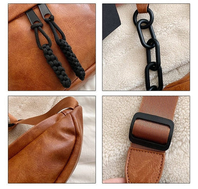 Ghislaine - Sac Banane Cuir Femme