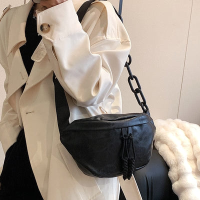 Ghislaine - Sac Banane Cuir Femme