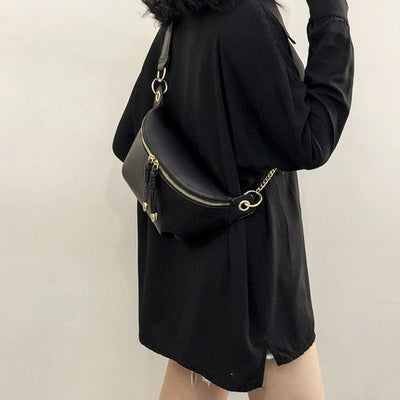 Angelique - Sac Banane Cuir Femme