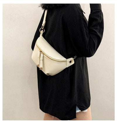 Angelique - Sac Banane Cuir Femme