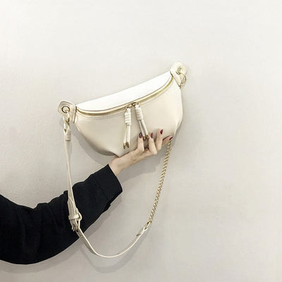 Angelique - Sac Banane Cuir Femme