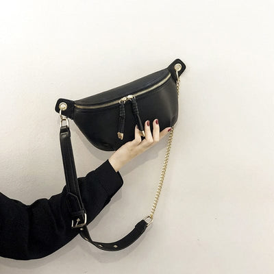 Angelique - Sac Banane Cuir Femme