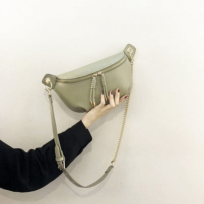 Angelique - Sac Banane Cuir Femme
