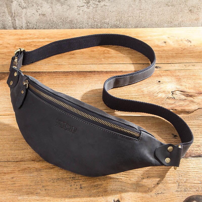 Gregoire - Sac Banane Cuir Homme