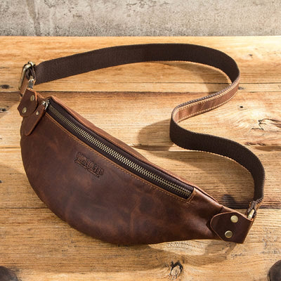 Gregoire - Sac Banane Cuir Homme