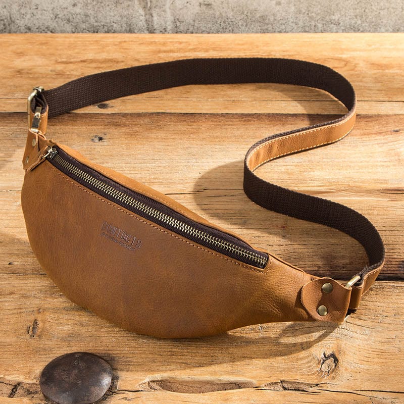 Gregoire - Sac Banane Cuir Homme