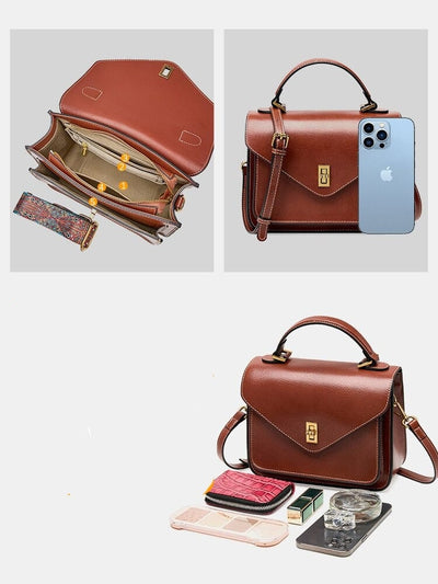 Sidonie - Sac Bandoulière Cuir Femme