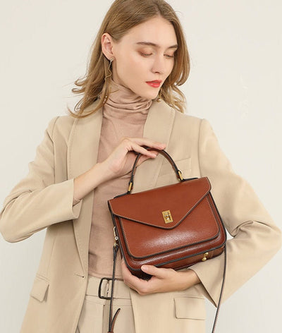 Sidonie - Sac Bandoulière Cuir Femme