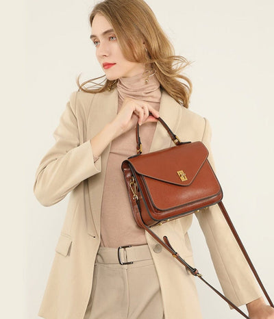 Sidonie - Sac Bandoulière Cuir Femme