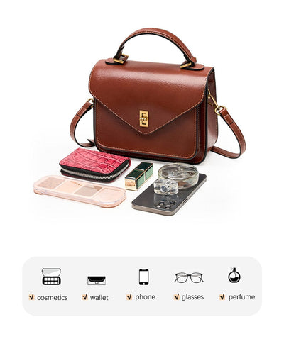 Sidonie - Sac Bandoulière Cuir Femme
