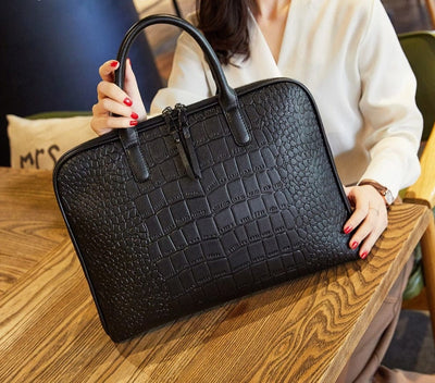 Aurore - Sac Ordinateur Femme Cuir