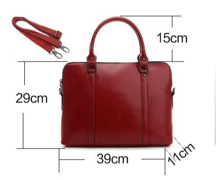 Melanie - Sac Cuir Ordinateur Femme