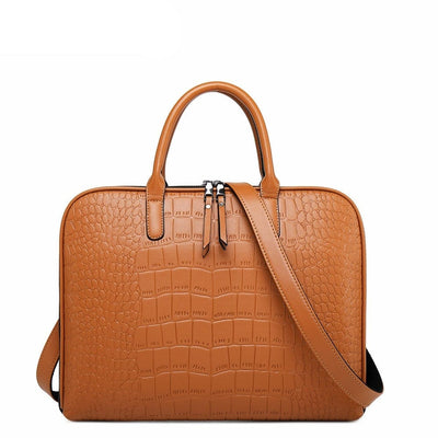 Aurore - Sac Ordinateur Femme Cuir