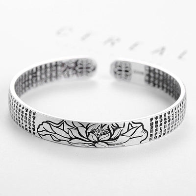 Linde - Bracelet Lotus Sérénité Argent
