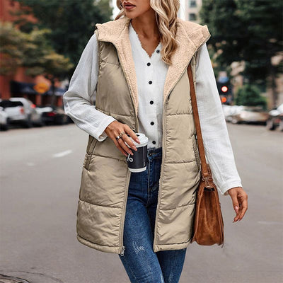 Kori | Gilet réversible et stylé pour femmes