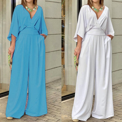 Mildburg | Jumpsuit élégante à manches larges pour femmes