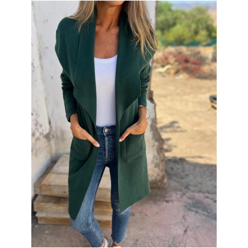 Leona - Cardigan blazer élégant et ample