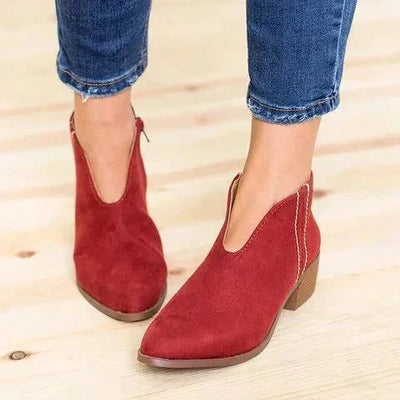 Calliope - Bottes à fermeture éclair en V