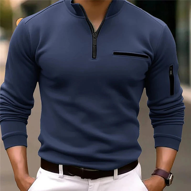 Owen - Quart-de-zip de luxe