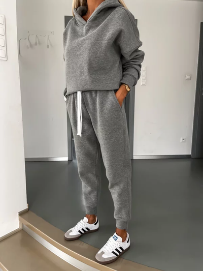 Mylah - Sweat à capuche et jogging confortables - parfaits pour l'automne et l'hiver