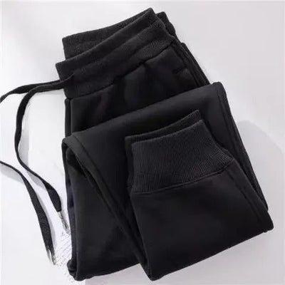 Alice - Pantalon long à taille élastique doublé en polaire pour femme
