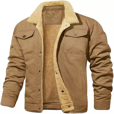 Veste en laine épaisse pour hommes