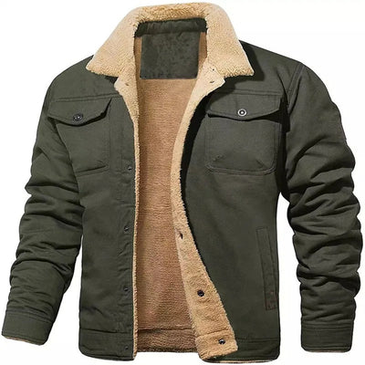 Veste en laine épaisse pour hommes