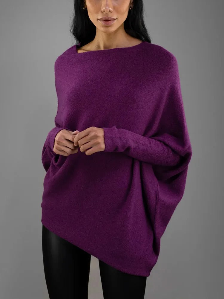 Madelin - Pull asymétrique drapé