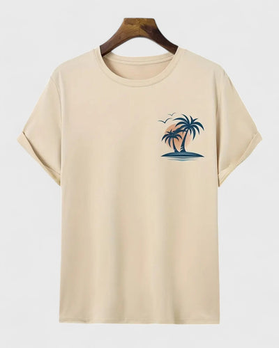 Vincent | T-shirt imprimé cocotier