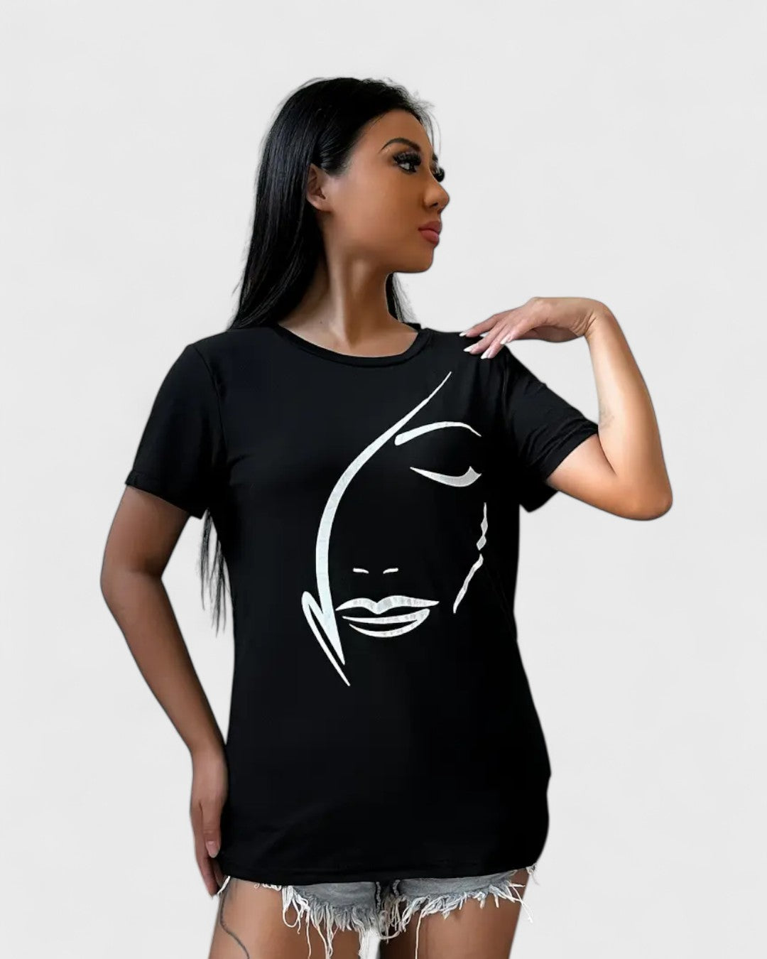 Zofia | T-shirt femme avec imprimé graphique