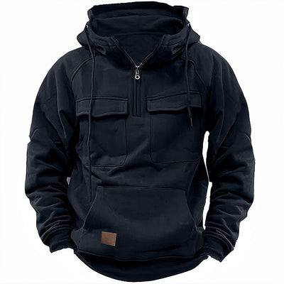 XAVIER | Hoodie d'hiver confortable avec fermeture éclair